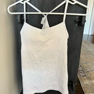 White aerie workout tank top